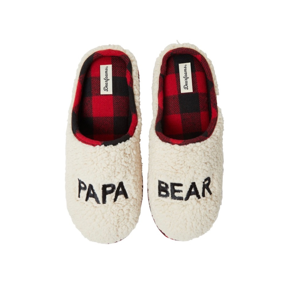 Dear Forms Papa Bear clog slippers perfect gift
